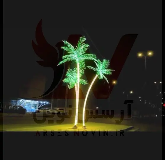 المان نوری نخل سه تایی